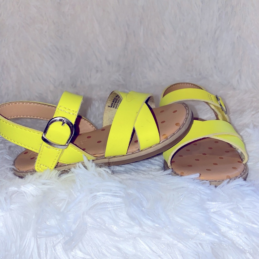 Cat and jack sandals size 6 toddler
